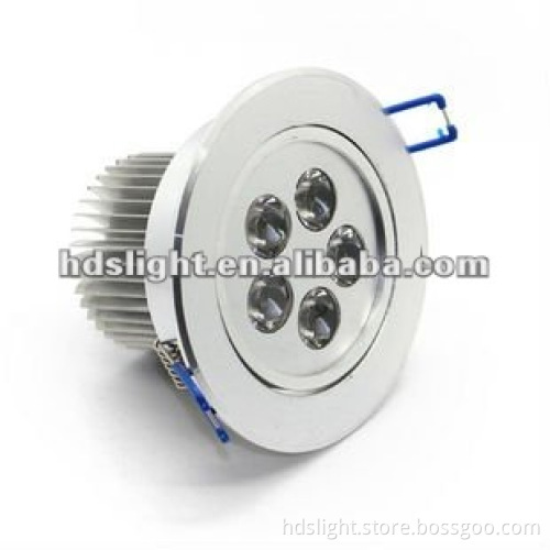 5w high power led recessed down light three items you can choose